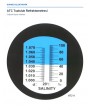 ATC Tuzluluk Refraktometresi 0–100‰ ve 1.000–1.070 SG